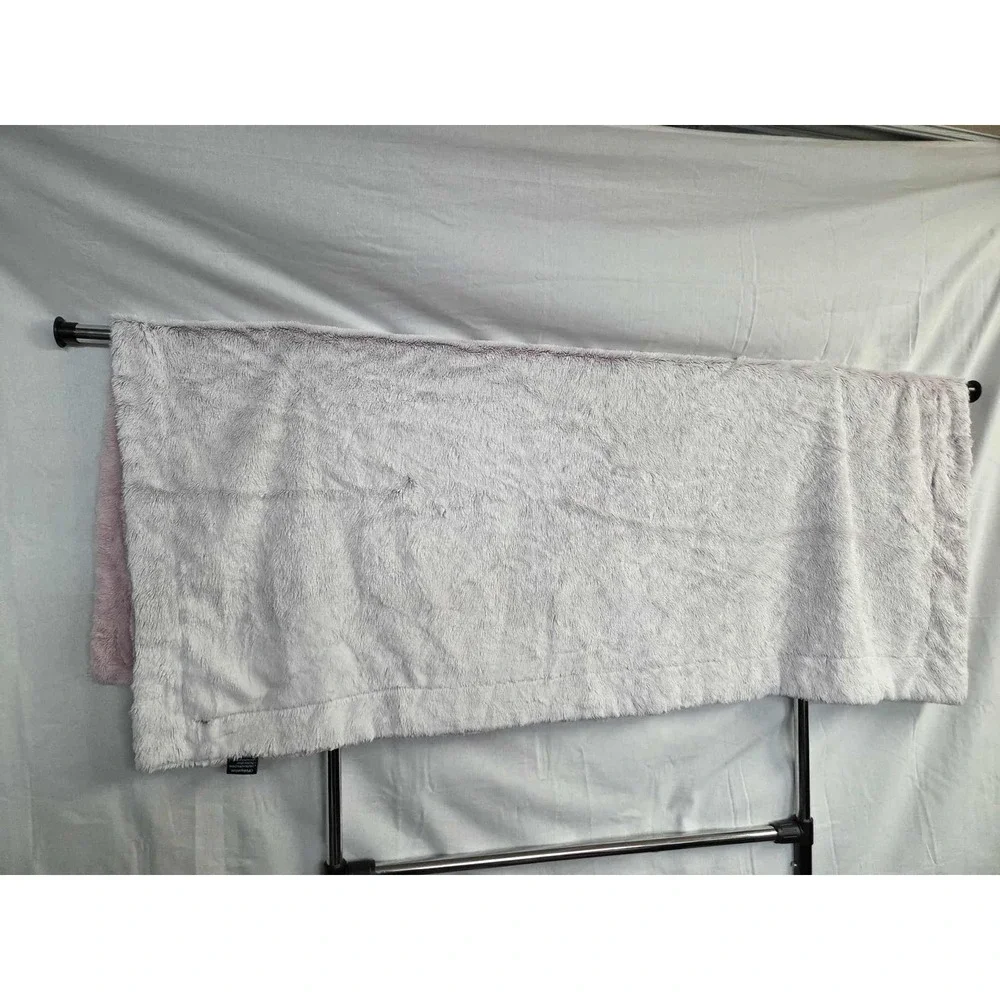 Starlight Minky Blanket 48x58 Pink Soft Plush Throw Cleaned Air Dried